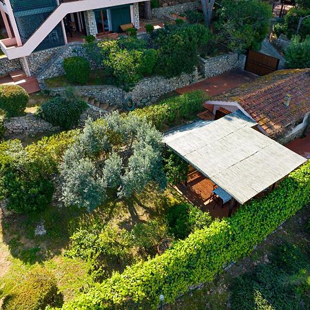 Il Cottage Di Villa Sveva, Splendida Vista Mare Порто Санто Стефано Экстерьер фото