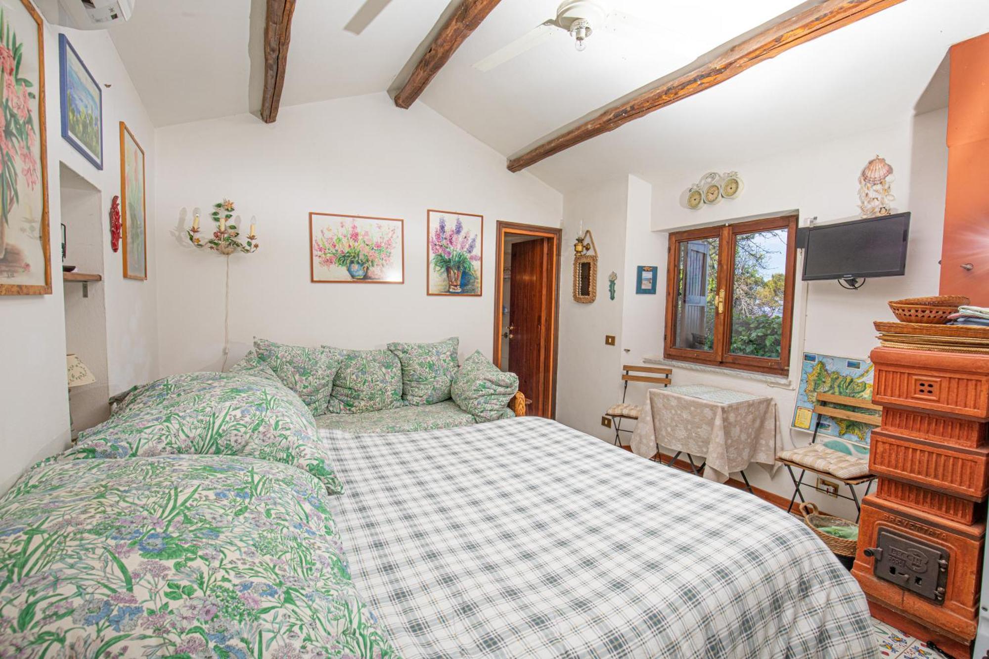 Il Cottage Di Villa Sveva, Splendida Vista Mare Порто Санто Стефано Экстерьер фото